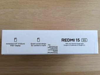 Xiaomi Redmi 15 5G 4GB/128GB Midnight Black pouze rozbalený - 3