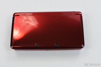 Nintendo 3DS Mettalic Red (Kompletní) TOP STAV - 3