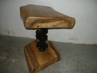 Konferenční stolek - Masiv - Ořech - 3