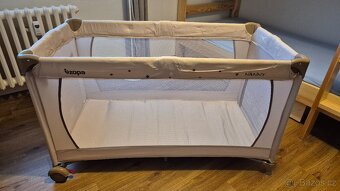 Cestovní postýlka ZOPA NANNY s polohováním + matrace - 3