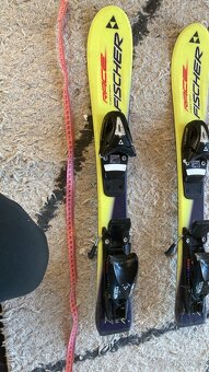 Dětské lyže Fischer a lyžáky - 3
