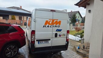 Fiat ducato 2.3 2011 upravená pro MX - 3