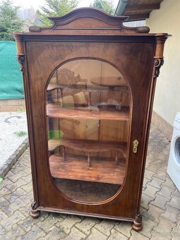 Starožitná prosklená vitrína - 3