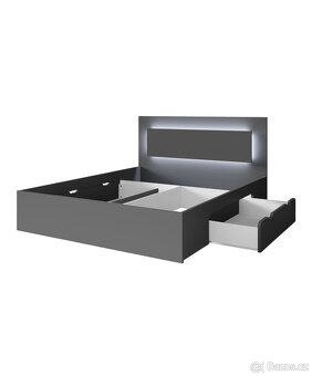 Postel s Led osvětlením - 3