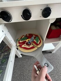 Dětská kuchyňka + nakupni kosik + pizza - 3