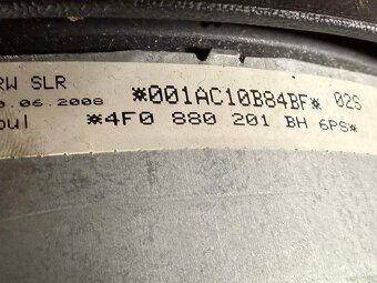 AUDI A6 4F C6 04-11 - airbag 4 ramenný 4F0880201BH - 3