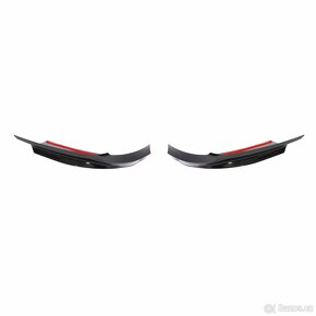 Splittery BMW 3 - E90/E91 facelift - Nempaket - černý lesk - 3