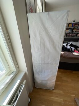Bílá šatní skříň Breim Ikea se zipem - 3