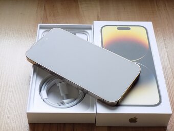 APPLE iPhone 14 Pro 512GB Gold - ZÁRUKA - TOP STAV - 3