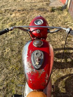 Jawa 250 353 veteránská SPZ - 3