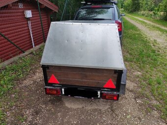 Vozík za auto s nástavbou - 3