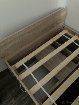 Postel TEREZA dub sonoma, 90x200 cm - 3