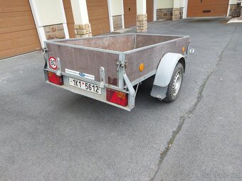 Přívěsný vozík 750kg - 3