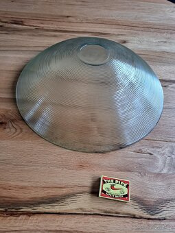 Velká dekorativní skleněná mísa, průměr 39 cm, levně - 3