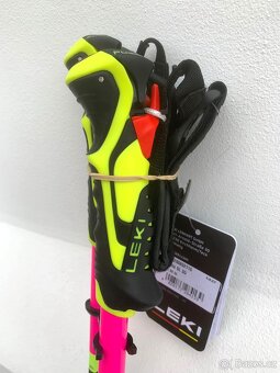 Hůlky Leki Racing WCR Lite SL 3D 115cm - NOVÉ - 3