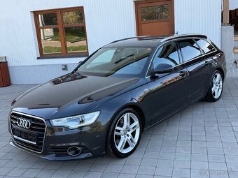Audi A6 3.0TDi 180kw,S-line,ACC,2014,QUATTRO,2xklíč,Serviska - 3
