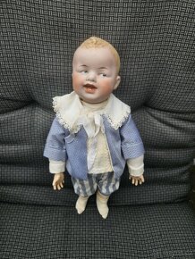 Gebruder Heubach- starožitná panenka chlapec - 3