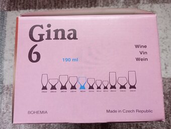 Skleničky  Gina Crystalex - 3