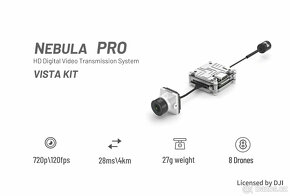 Nová letová jednotka Caddx Nebula Pro Vista Kit Dopr.ZDARMA - 3
