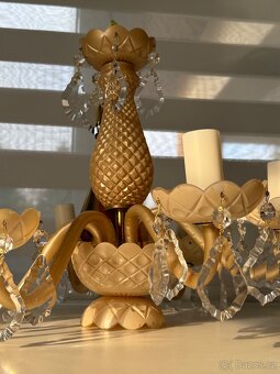 Starý křišťálový lustr - 3