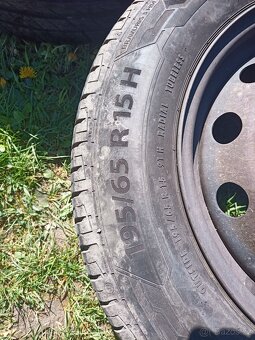 195x65 r15 , disk 4x98 r15 letní Fiat - 3
