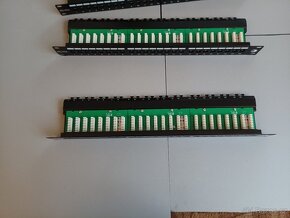 Patch panely Solarix categorie 6 nestíněné 4ks - 3