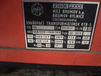 Svářečka MEZ Brumov RTB-3 - 3