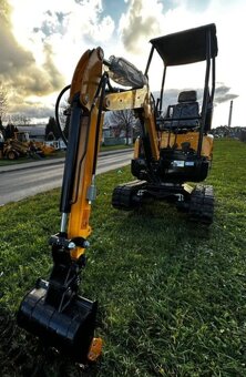 minibagr, pásový bagr,.bagřík, motor Kubota - 3