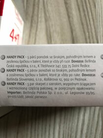 Značkové ponožky 5 párů BELLINDA. - 3