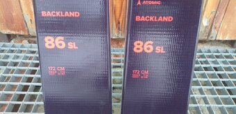 Prodám skialp lyže Atomic Backland 86 SL 172 cm - 3