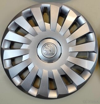 Poklice Škoda 16" 4ks - 3