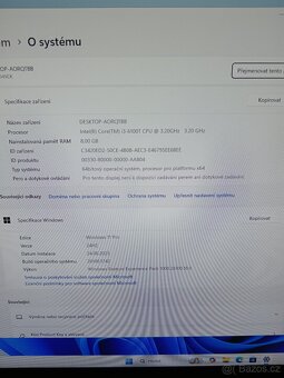 Počítač All in One Lenovo i3 - 3