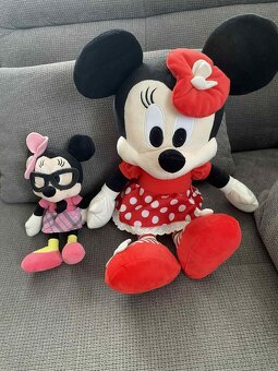 Plyšová hračka Minnie Mouse, výška 50 cm a 27 cm - 3