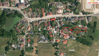 Prodej stavebního pozemku o rozloze 1635 m² v obci Hlinsko, - 3