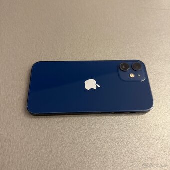 iPhone 12 mini 128GB modrý, pěkný stav, 12 měsíců záruka - 3