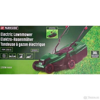 Parkside Elektrická sekačka na trávu PRM 1200 A1 PARKSIDE - 3