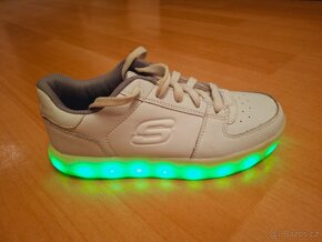Dětské boty Skechers svítící vel. EUR 33,5 - 3