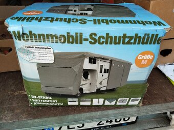 Kryt a Ochranná plachta na obytný vůz - až 7,3m - 3