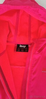 Dívčí softshelový kabát s kožíškem 134/140 - 3