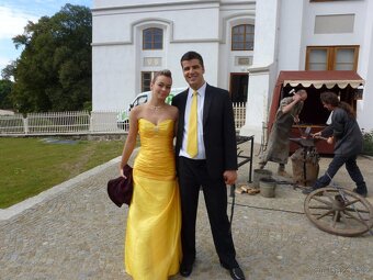 Společenské šaty velikost 32-36 ples,taneční,svatbu - 3