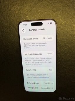 IPhone 15Pro modrý 128GB - 3