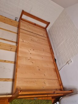 Postel 90x200 masív - 3