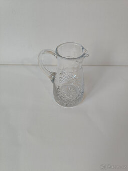 Džbán průhledný brušený - 3