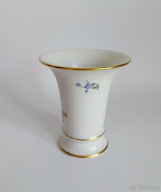 Starožitná porcelánová vázička Míšeň - Meissen - 3
