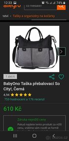 Taska na kocar Baby ono, top dtastav v - 3