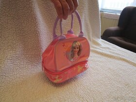 Velmi pěkná dívčí růžová kabelka Barbie, zn. Disney - 3