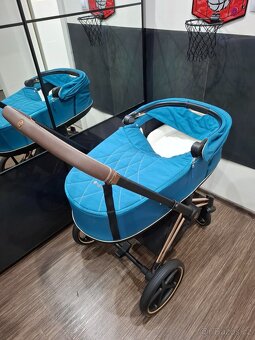 Kočárek Cybex Priam korbička + sporťák + podvozek/rám - 3