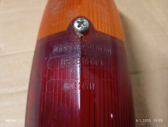 Zadní světlo, lampa a na vzácný Volkswagen Typ 3. - 3