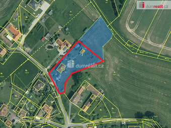 K prodeji, rodinný dům 3+kk s pozemkem o rozloze 2.369 m2, n - 3