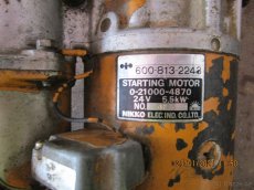 Startér NIKKO 24V (Komatsu) (14) - 3